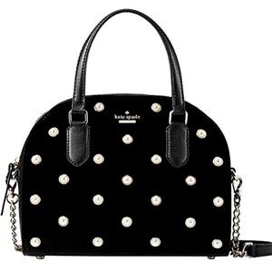 Kate Spade Laurel Way Velvet Reiley Handbag